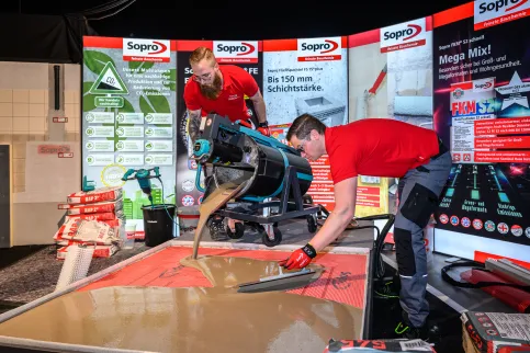 Die Sopro Anwendungstechnik